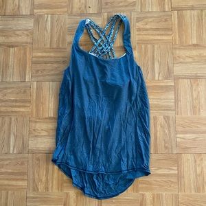 Lululemon built in bra tank size 8